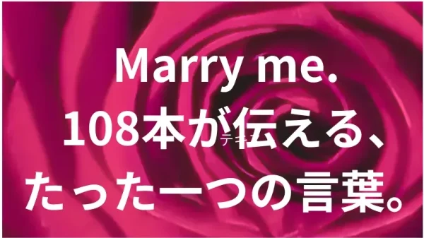 プロポーズ花タイム | 【完全版】プロポーズのバラ108本ガイド|意味・値段相場・おすすめ通販と失敗しない選び方 バラ108本(結婚して下さい)プロポーズのアイキャッチ。108本のバラの花束品質がわかる花びら画像。